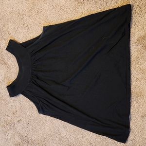 Flowy black tank top